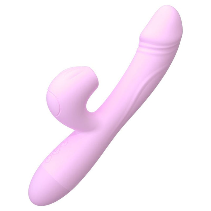 leten kissing rabbit heat version g-spot and clitoral vibrator sex toys for women