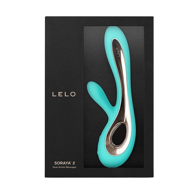 lelo soraya 2 g-spot and clitoral vibrator sex toys for women in box
