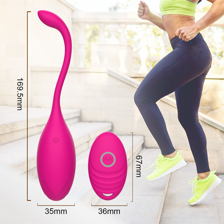 Ben wa ball Svakom douxy sex toy for woman  remote control product size