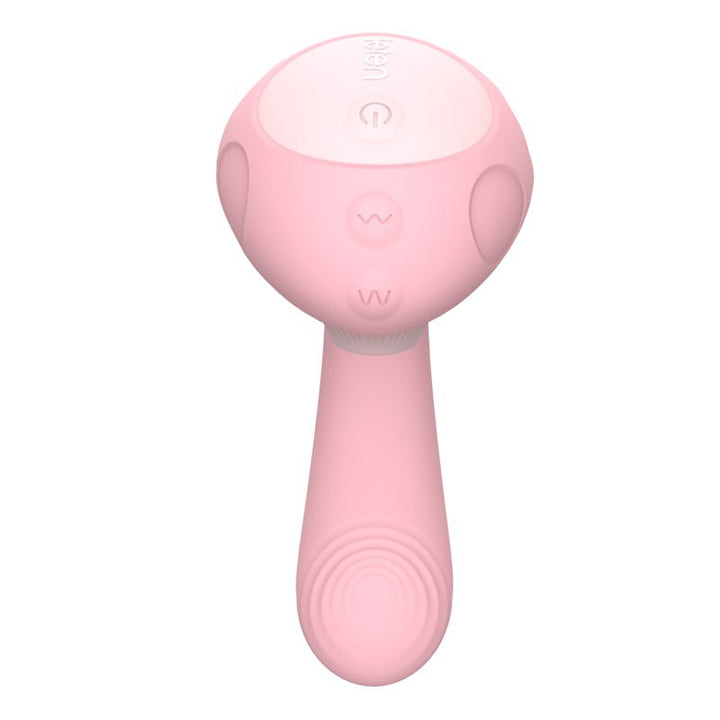leten happy mushr g-spot and clitoral vibrator sex toys for women straight front view