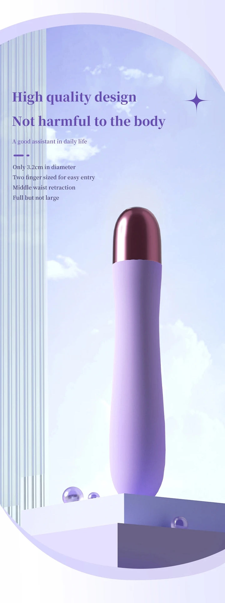 kiki av massager sex toys for women front view
