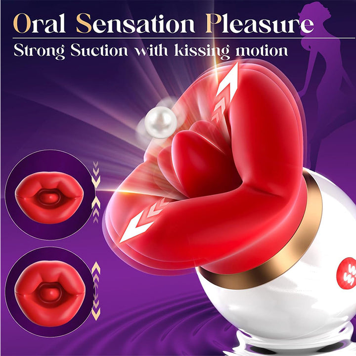 RedTweet sextoys for women douxy sex toy licking-strong suction